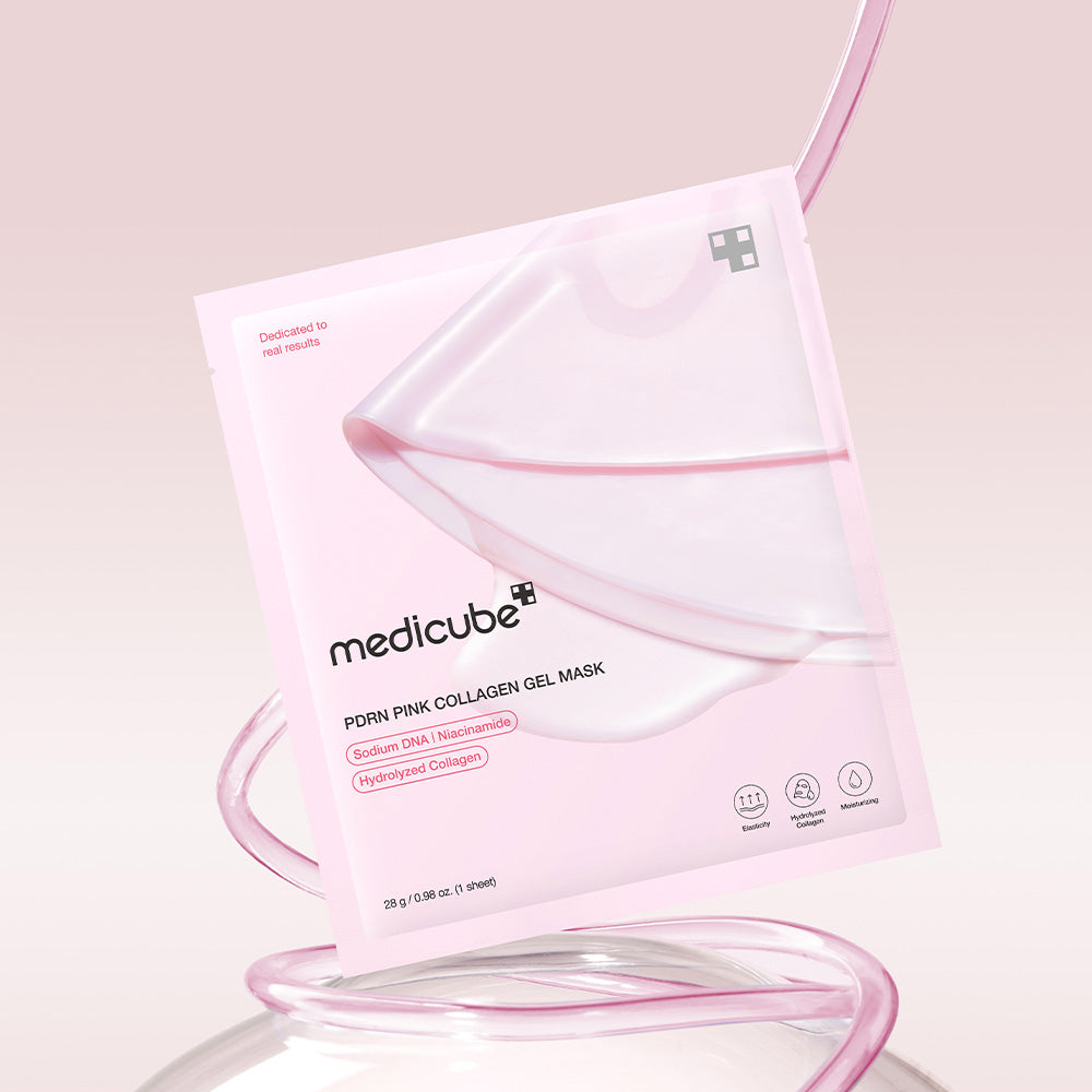 PDRN Pink Collagen Gel Mask 4er Pack