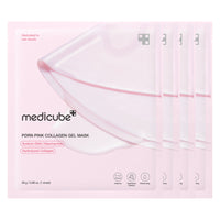 PDRN Pink Collagen Gel Mask 4er Pack
