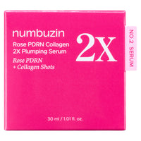No.2 Rose PDRN Collagen 2X Plumping Serum