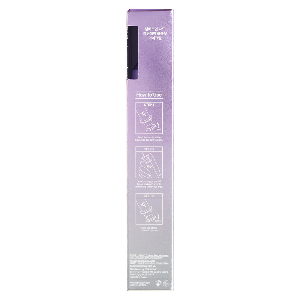 No.9 NAD+ Retinol Volumetox Eye Cream
