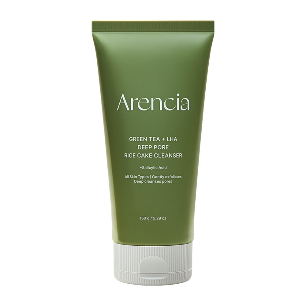 Green Tea + LHA Deep Pore Rice Cake Cleanser