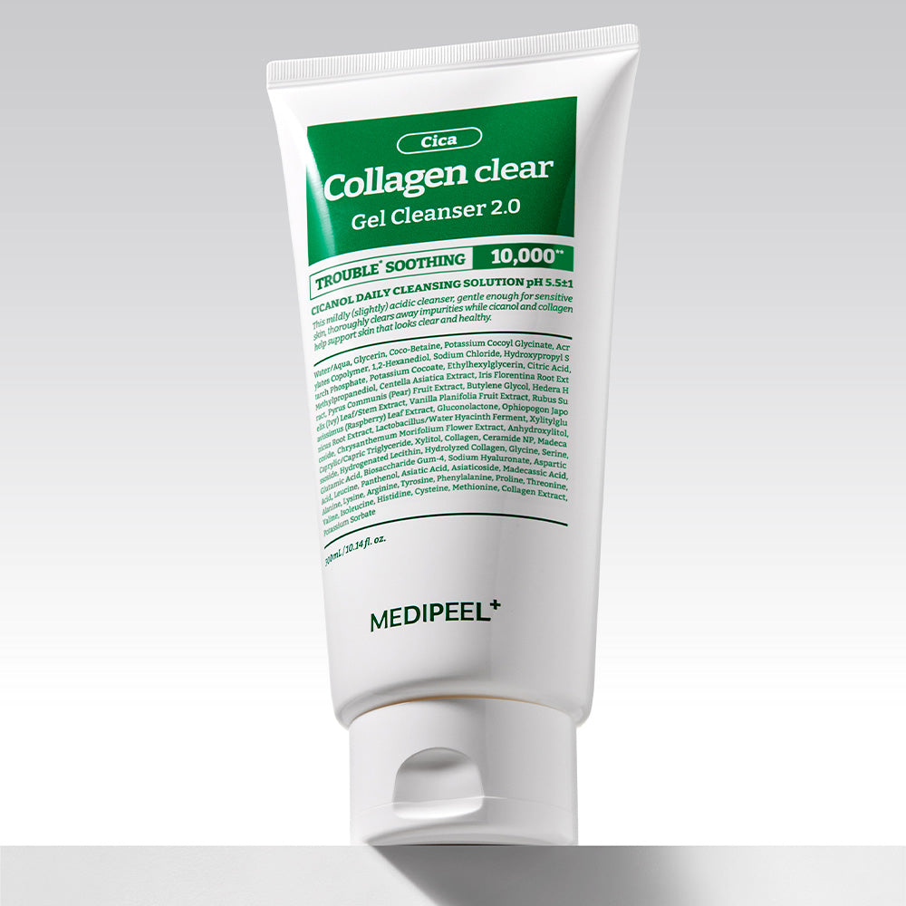 Green Cica Collagen Clear Gel Cleanser 2.0 300ml