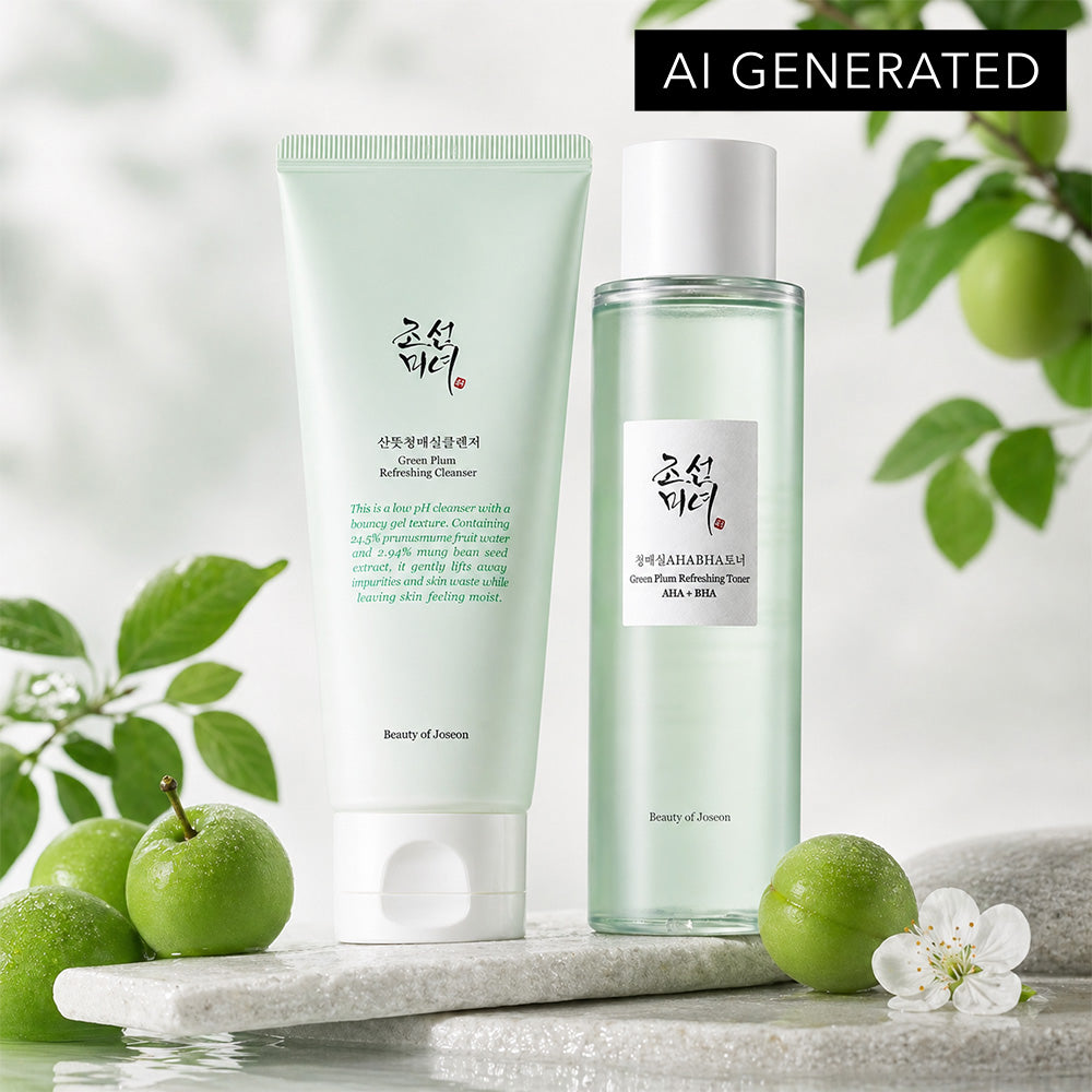 Green Plum Refreshing Cleaning Set