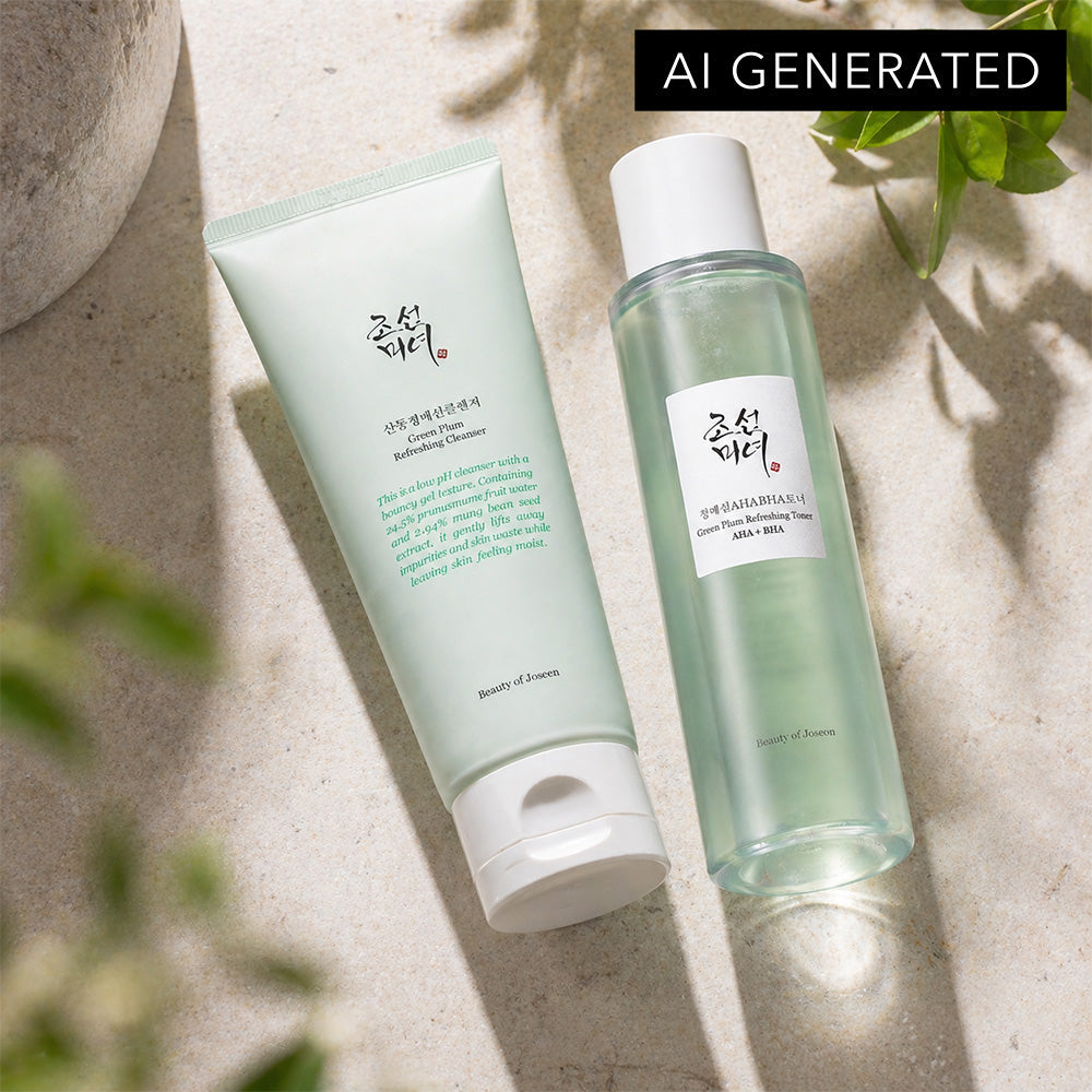 Green Plum Refreshing Cleaning Set