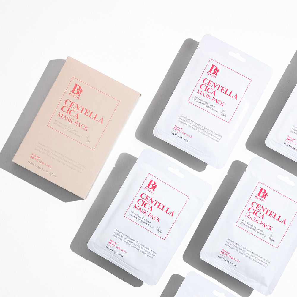 Centella Cica Mask Pack Set 10EA